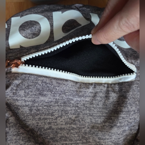 Adidas Gray & White Mini Backpack Travel Gym Outdoors School Casual - Picture 4 of 4